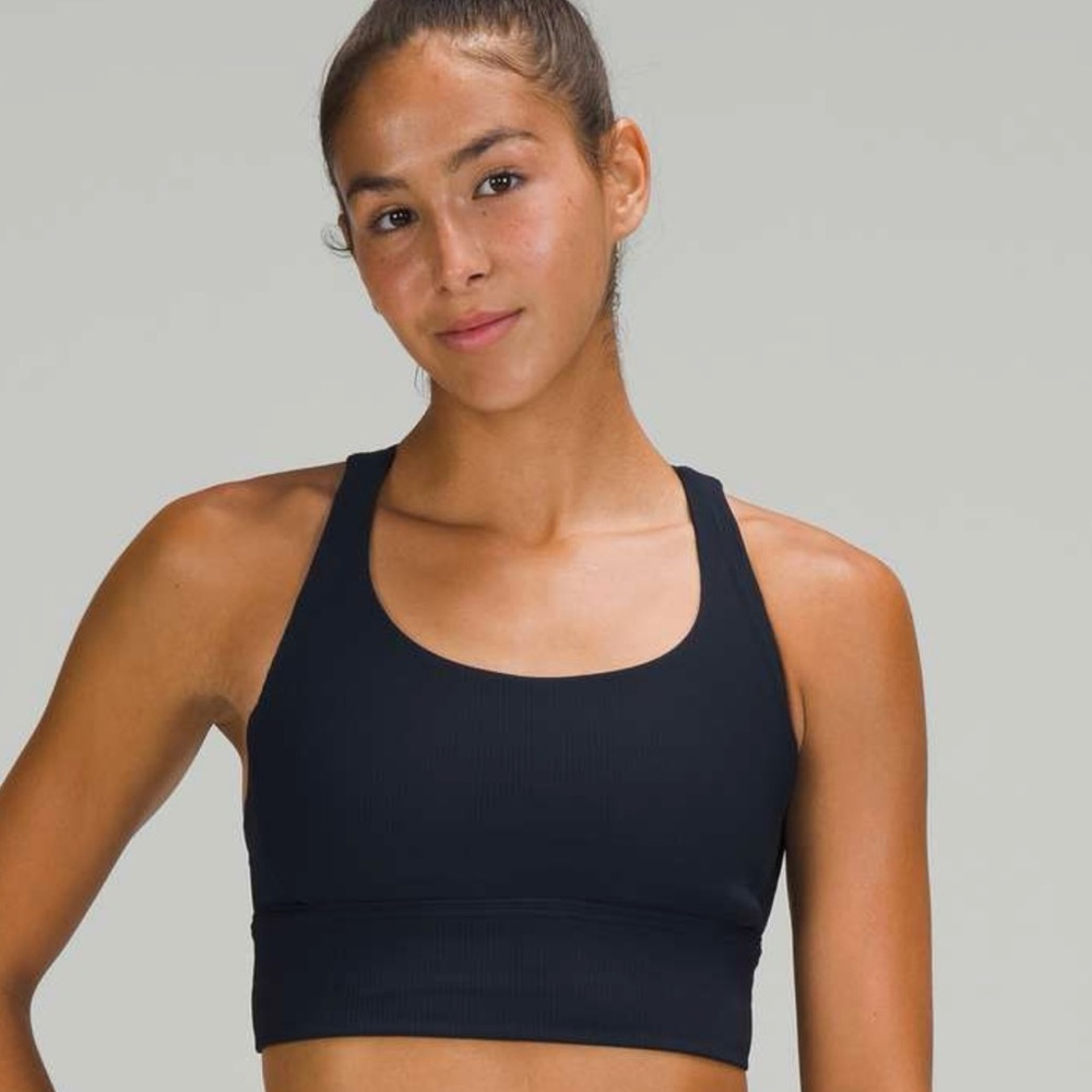 Lululemon Energy Bra Long Line Ribbed Bra